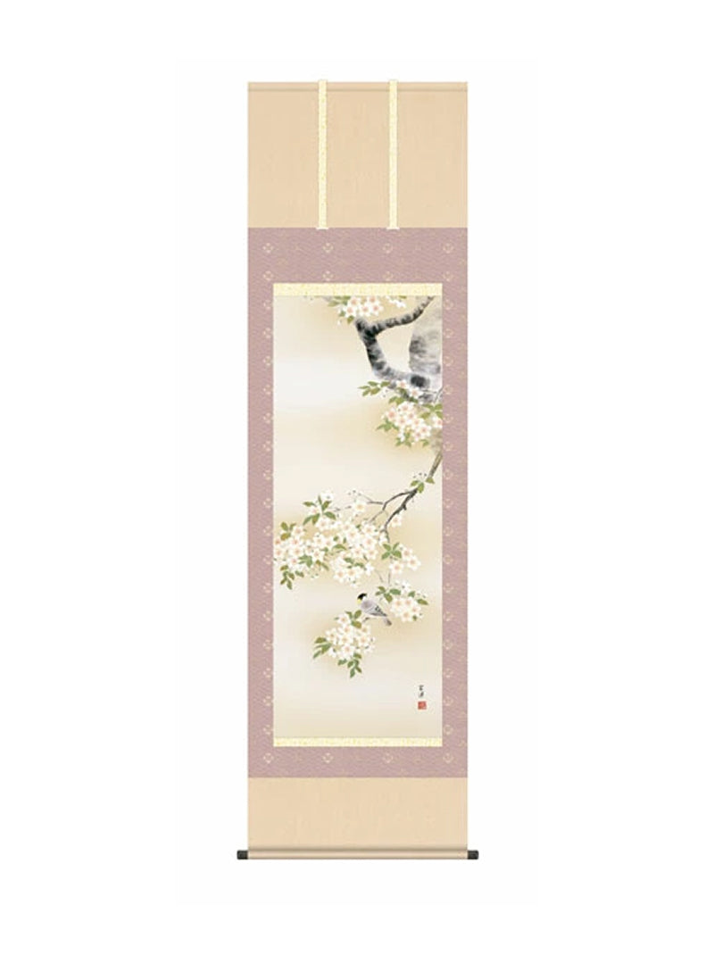 近藤玄洋(幸洋会) 桜に小鳥 尺五