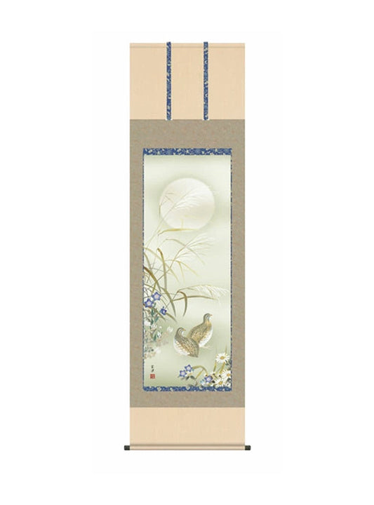 近藤玄洋(幸洋会) 秋草に鶉 尺五