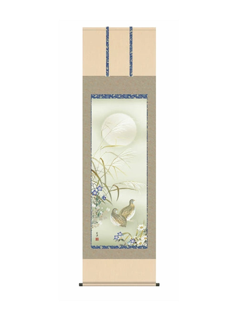 近藤玄洋(幸洋会) 秋草に鶉 尺五