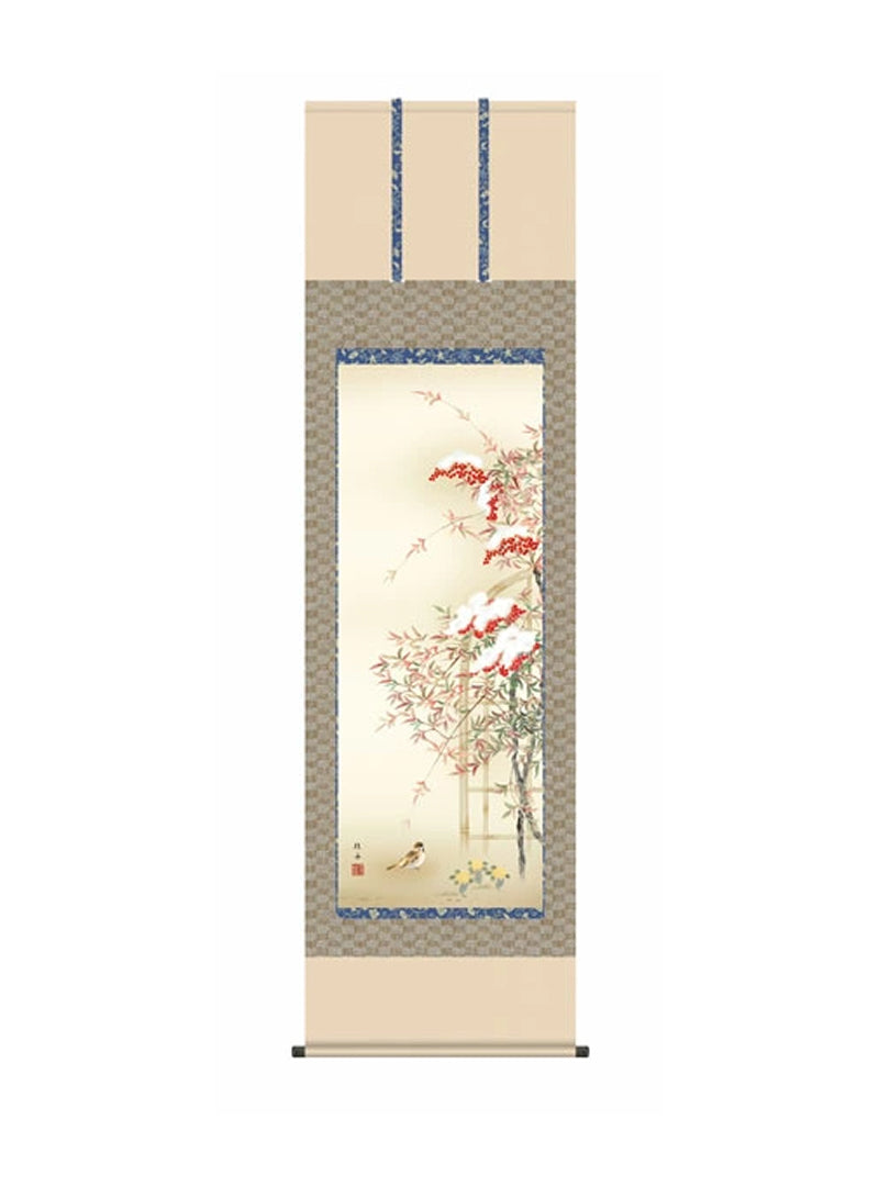 長江桂舟(三美会) 南天福寿 尺五
