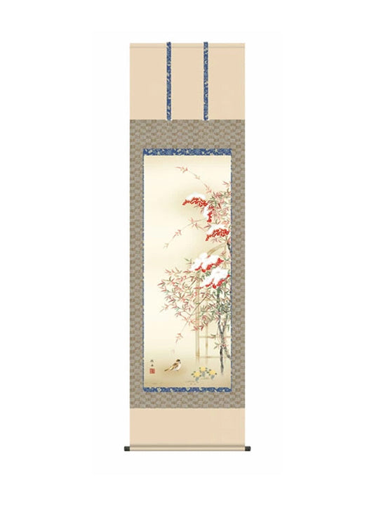 長江桂舟(三美会) 南天福寿 尺五
