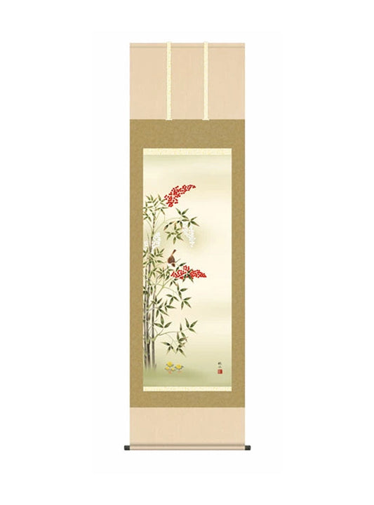 浮田秋水(草夕会) 南天福寿 尺五