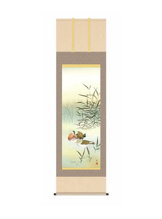 浮田秋水(草夕会) 鴛鴦 尺五