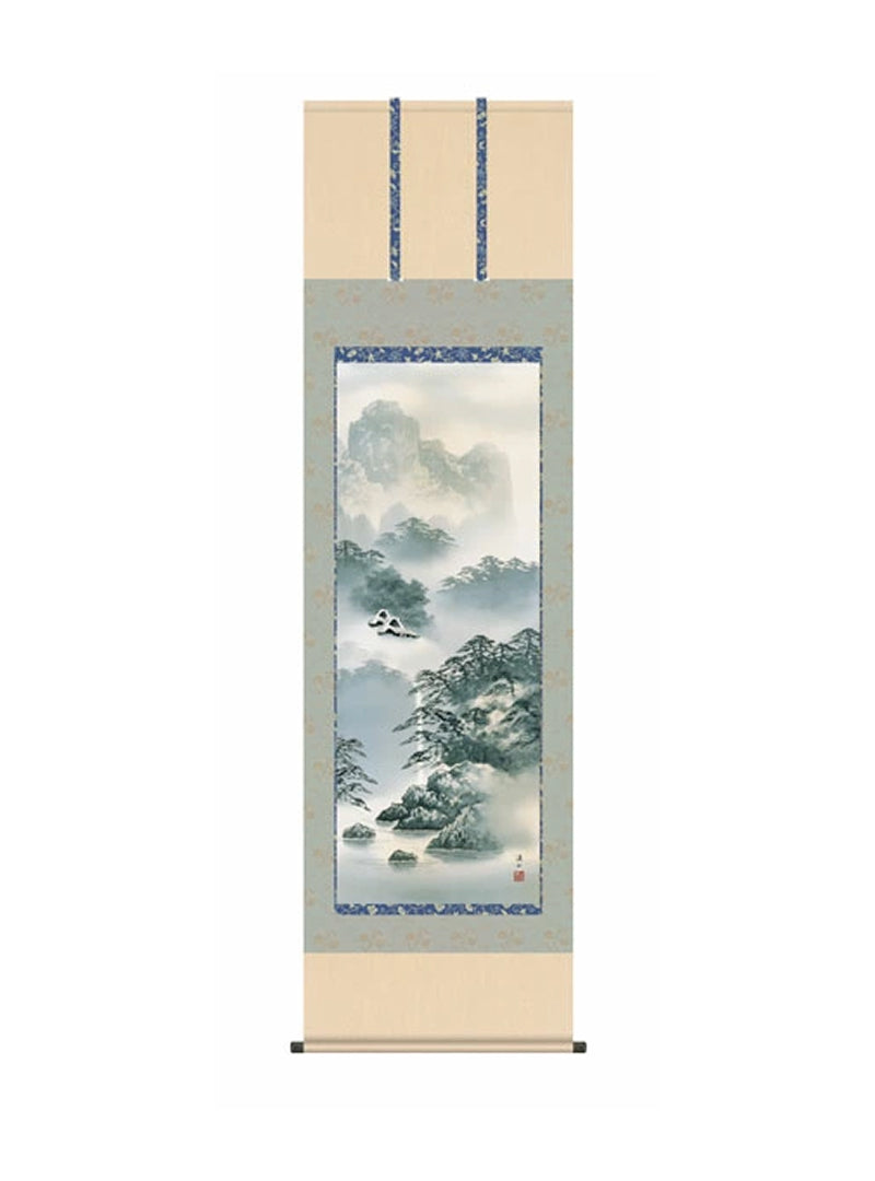 伊藤渓山(三美会) 紫山憧憬 尺五