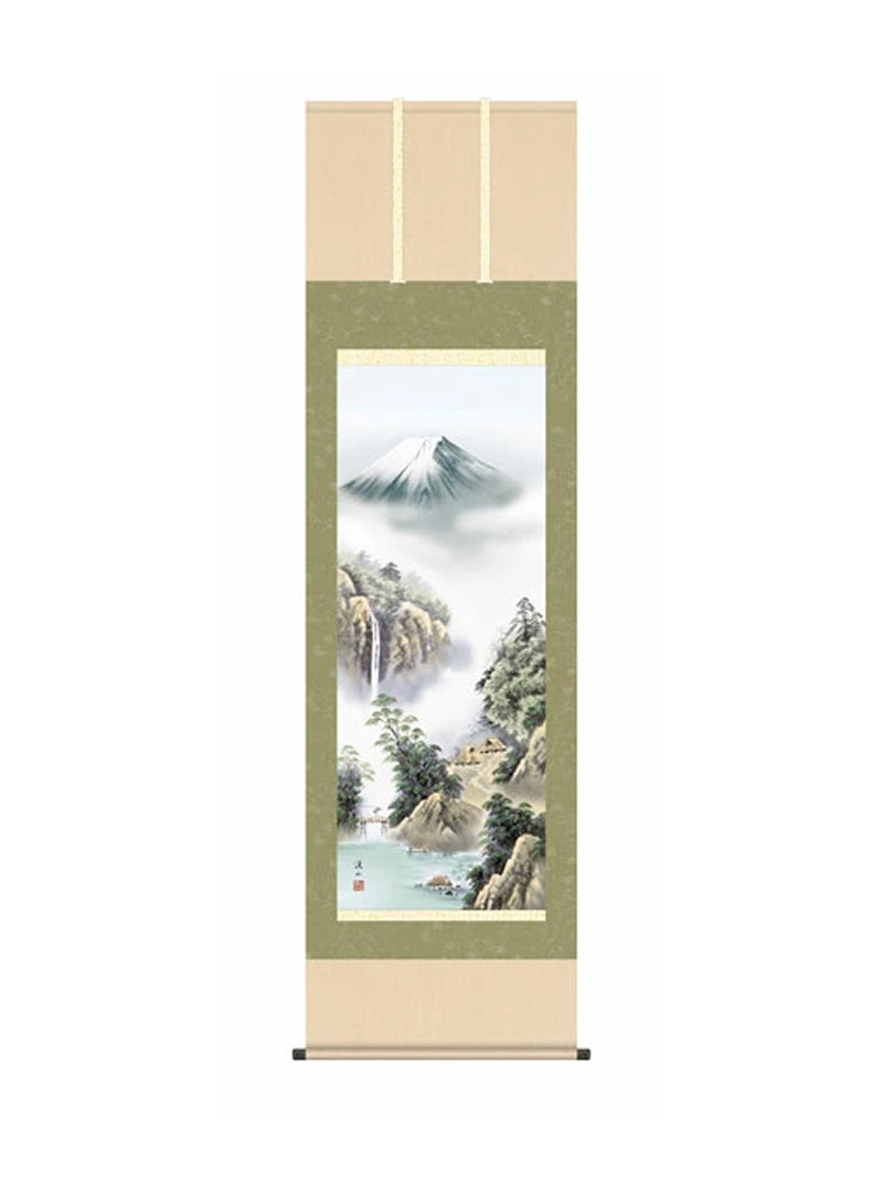 伊藤渓山(三美会) 富士緑風 尺五