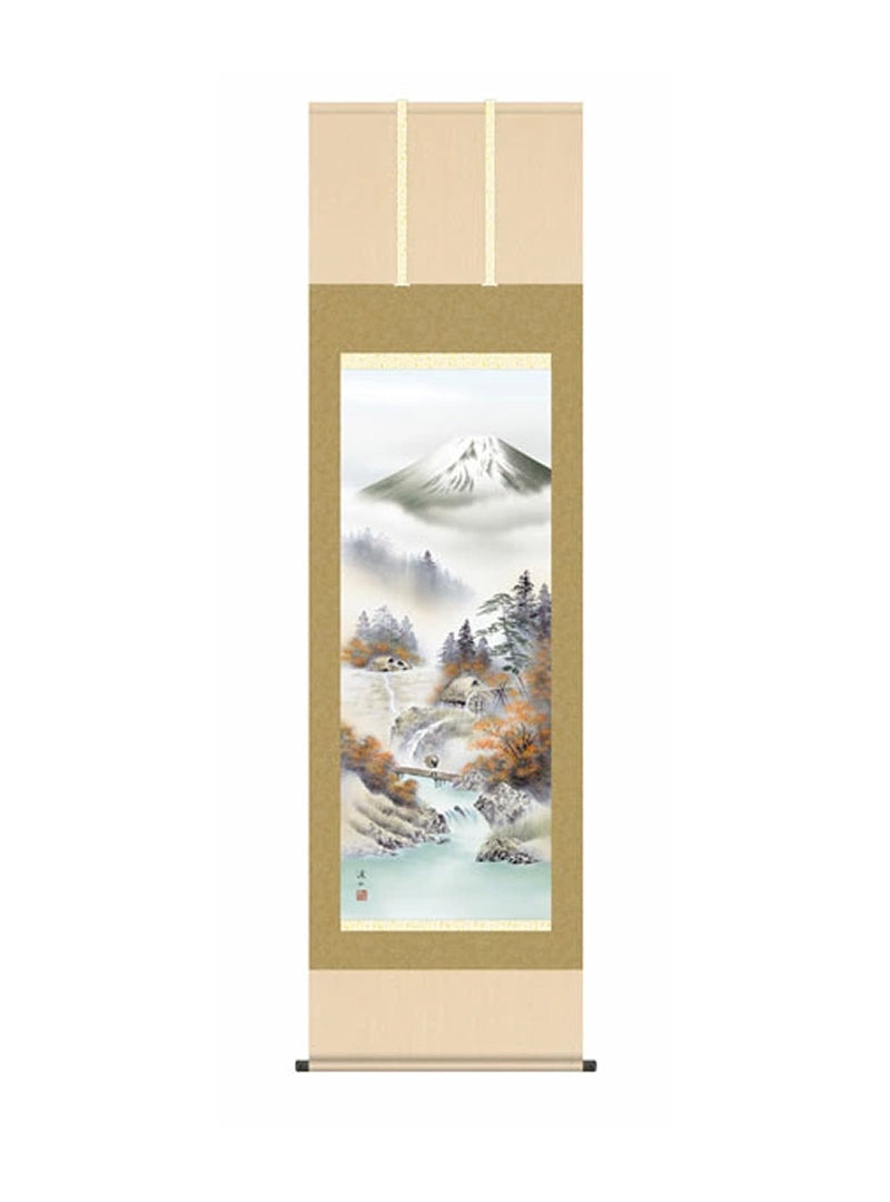 伊藤渓山(三美会) 富士紅染 尺五