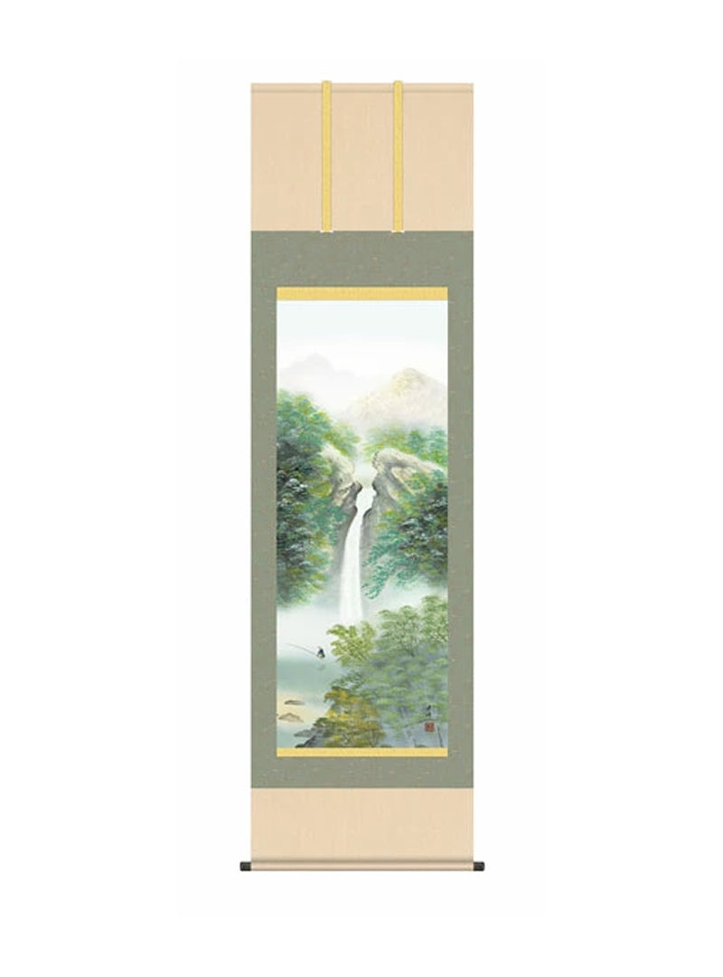 小林秀峰(趣粋会) 清風情景 尺五
