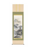伊藤渓山(三美会) 紫山塔景 尺五