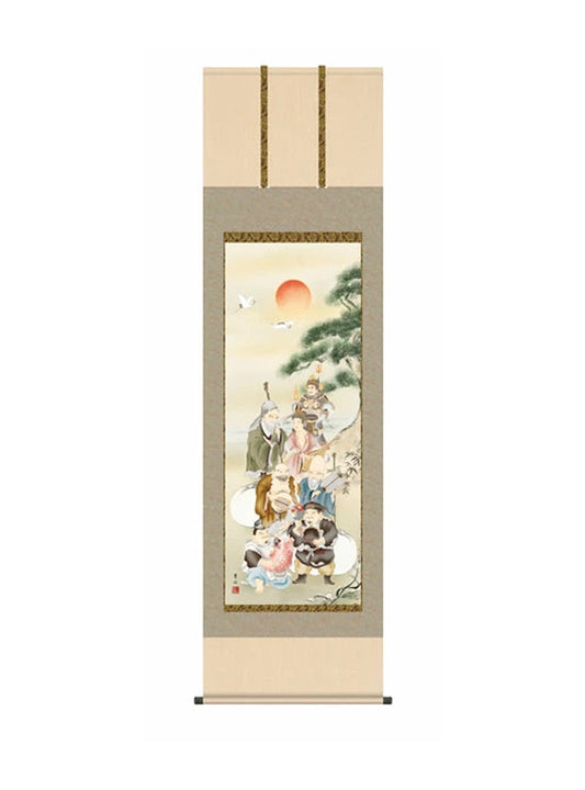 緒方葉水(清瀧会) 七福神 尺五