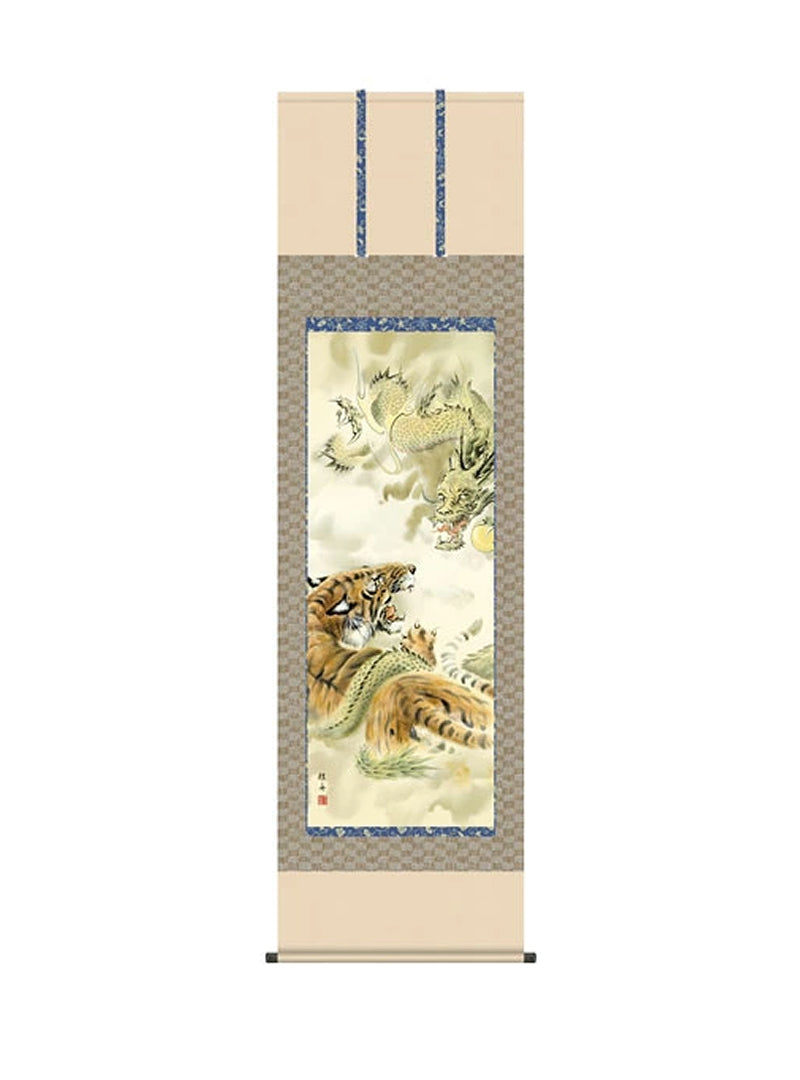 長江桂舟(三美会) 龍虎 尺五