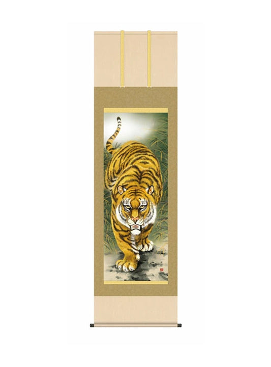 山村観峰(三美会) 猛虎 尺五