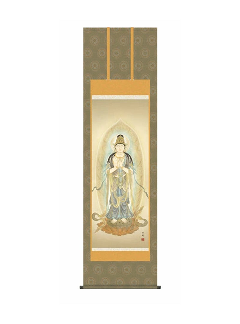 中山雪邨(三美会) 聖観音 尺五