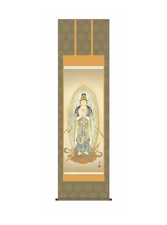 中山雪邨(三美会) 聖観音 尺五