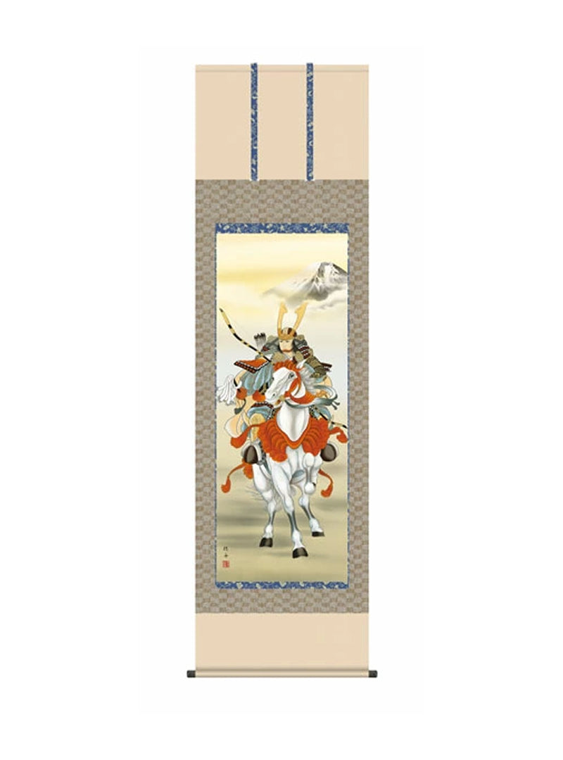長江桂舟(三美会) 白馬武者 尺五