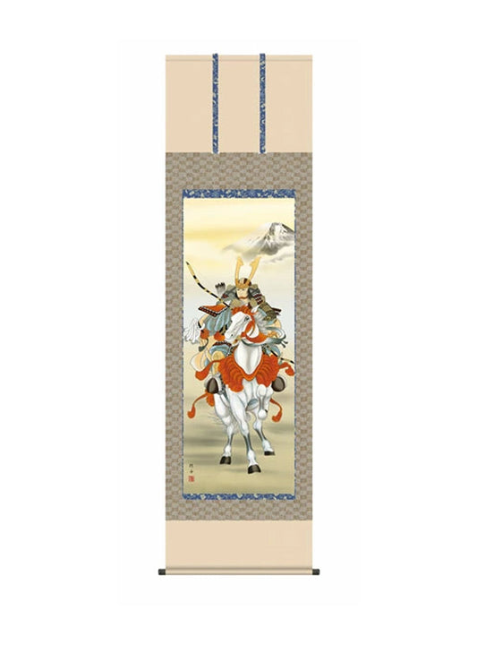長江桂舟(三美会) 白馬武者 尺五