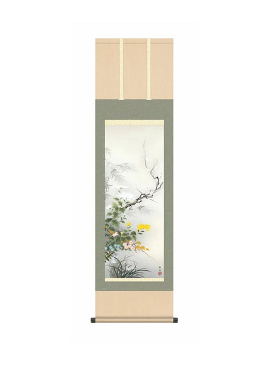 北山歩生(三美会) 四君子 尺三