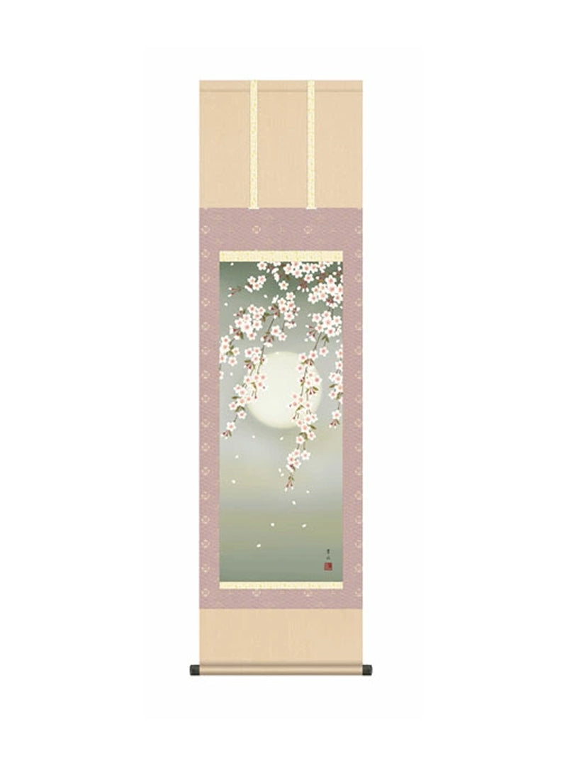 緒方葉水(清瀧会) 夜桜 尺三