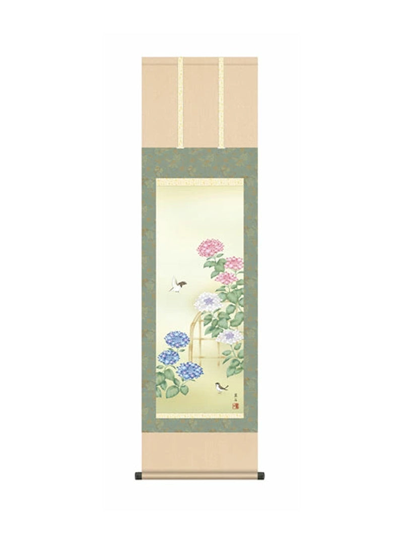 高見蘭石(三美会) 紫陽花 尺三