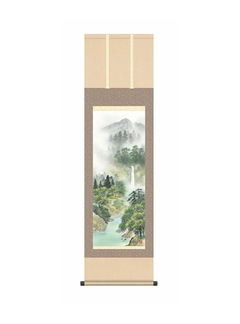 伊藤渓山(三美会) 秀麗名瀧 尺三