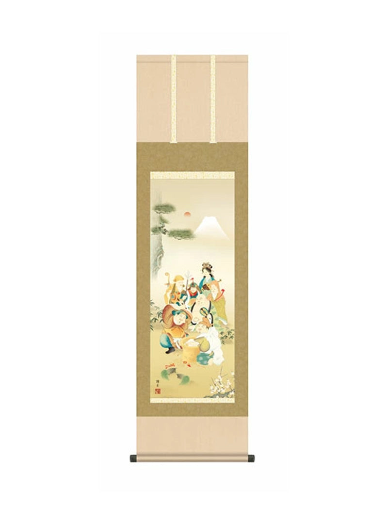 鵜飼雄平(竹翠会) 七福神 尺三