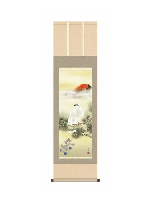 長江桂舟(三美会) 一富士二鷹三茄子 尺三