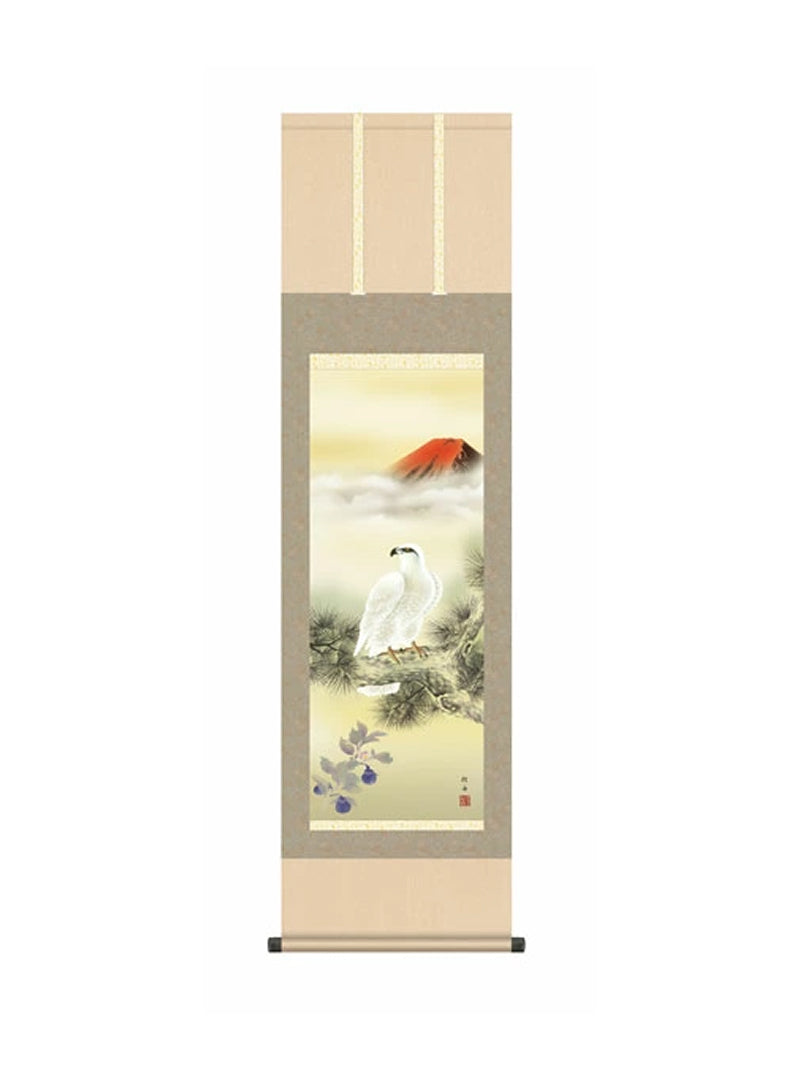 長江桂舟(三美会) 一富士二鷹三茄子 尺三