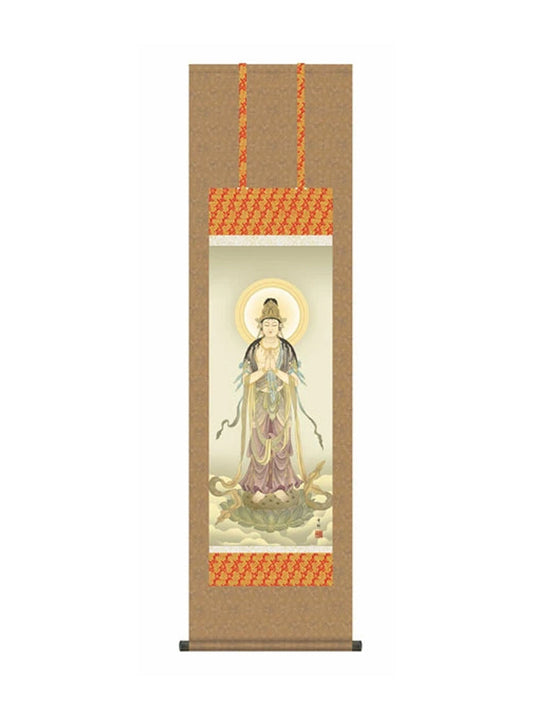 中山雪邨(三美会) 聖観音 尺三