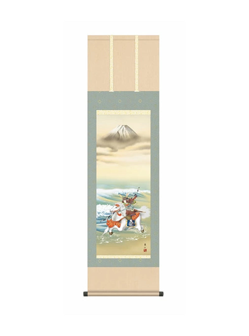 榎本東山(竹翠会) 白馬武者 尺三