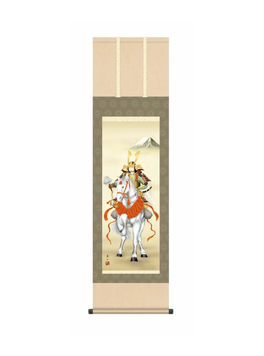 榎本東山(竹翠会) 白馬武者 尺三