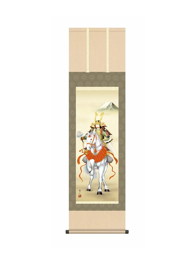 榎本東山(竹翠会) 白馬武者 尺三
