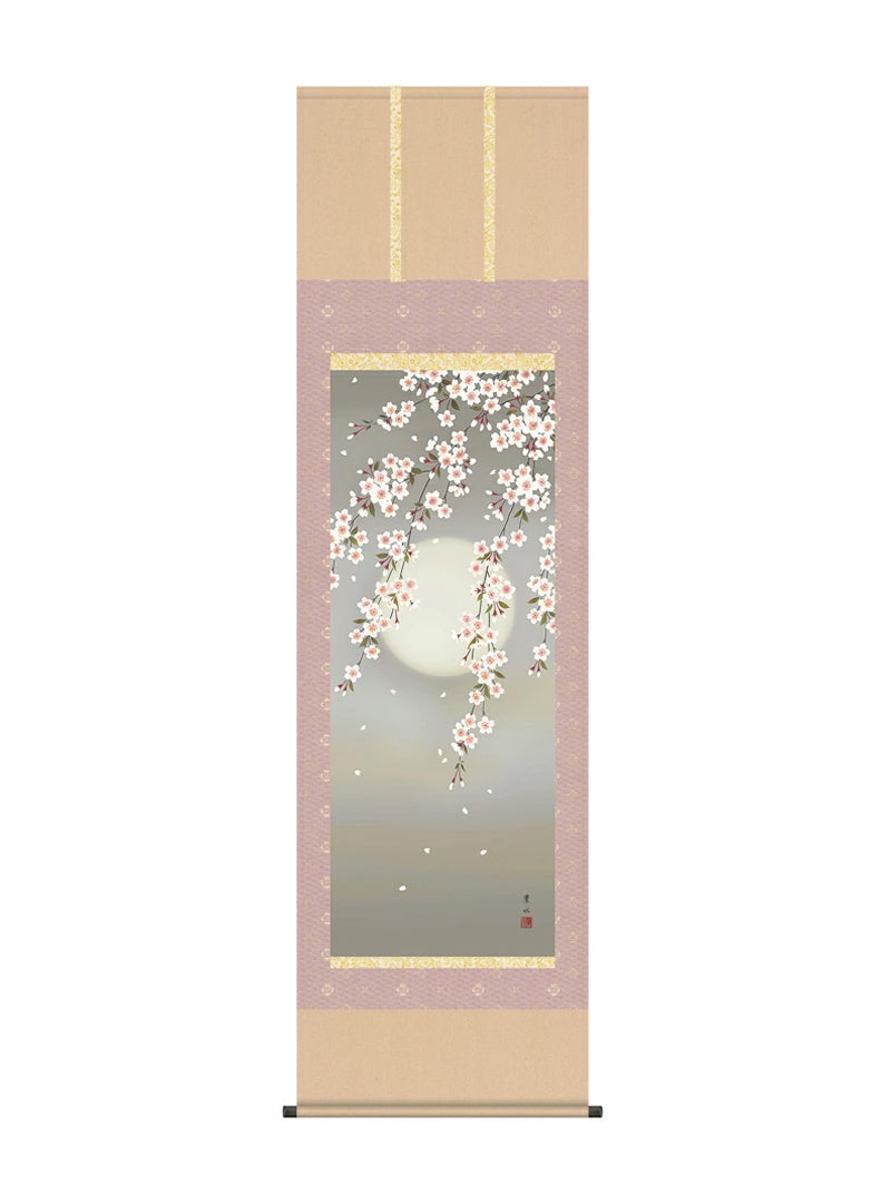 緒方葉水 夜桜 尺五