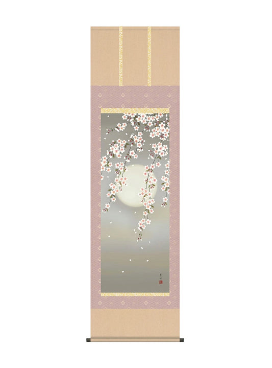 緒方葉水 夜桜 尺五