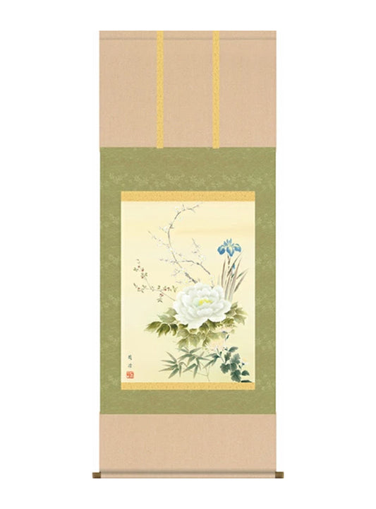 高畠周峰 鳥四季 尺五