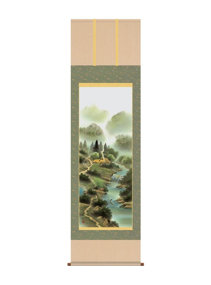 田村竹世 風水四神相応図 尺五