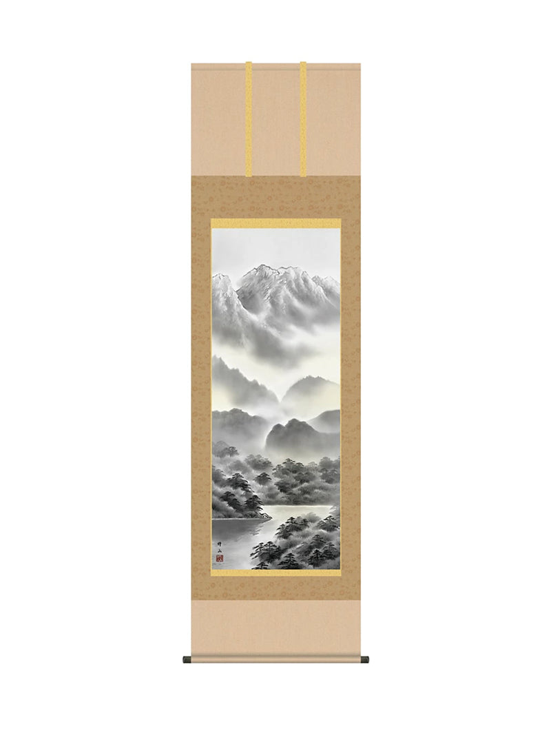 江本修山 幽山水明 尺五