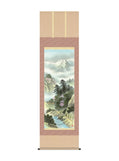 伊藤渓山 四季賞翫春万山乱 尺五