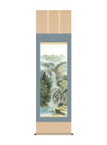 伊藤渓山 四季賞翫夏瀑布清冽 尺五