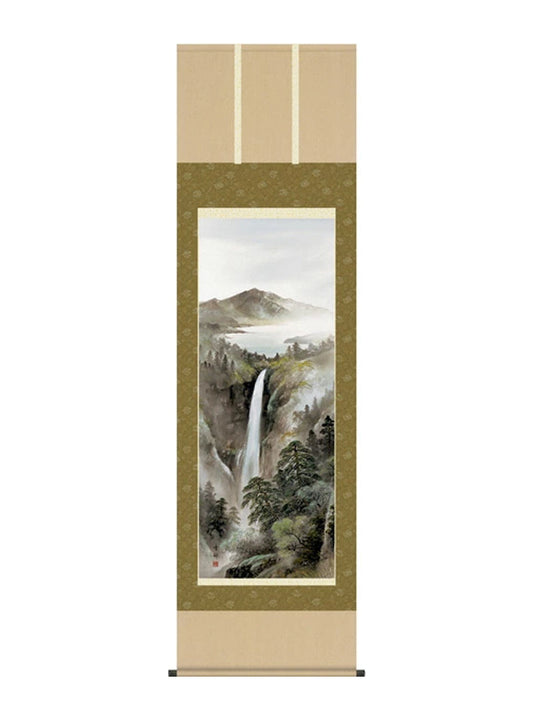 中山雪邨 山水秀麗名瀧 尺五