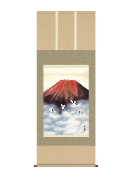 宇田川彩悠 赤富士飛鶴 あんどん