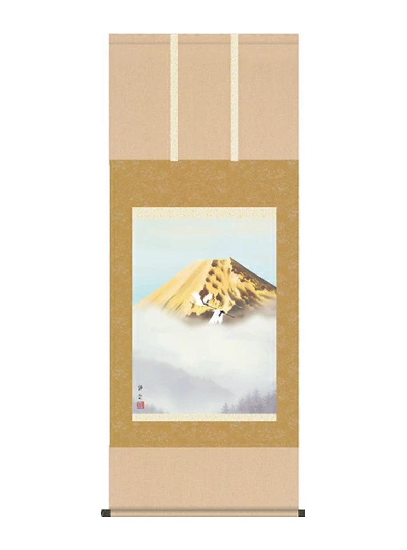 佐藤静雲 富士輝金富士 尺五