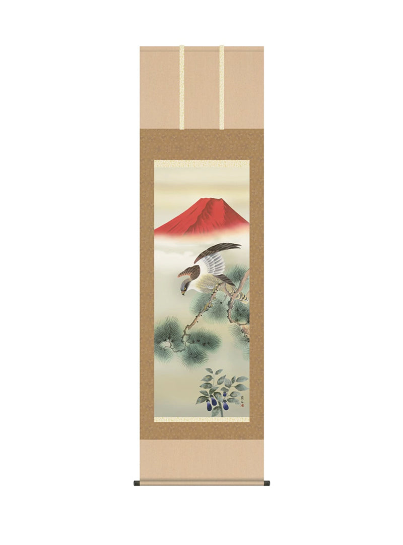高見蘭石 一富士二鷹三茄子 尺五