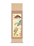長江桂舟 吉祥初夢福徳図 尺五