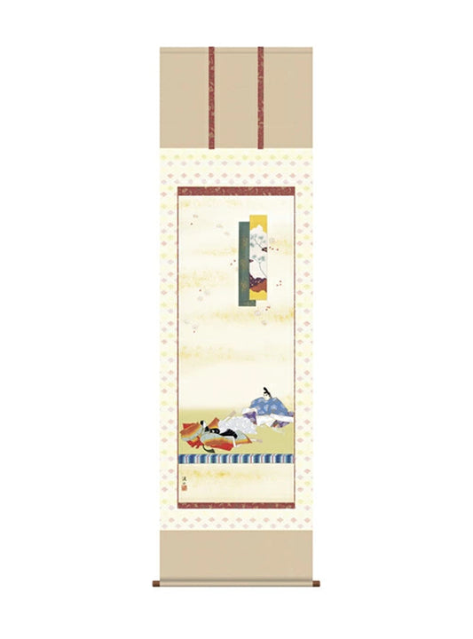 伊藤渓山 お雛さま雛人形歌仙雛 尺五