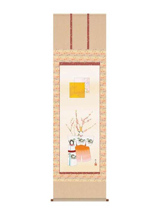 長江桂舟 お雛さま雛人形立雛 尺五