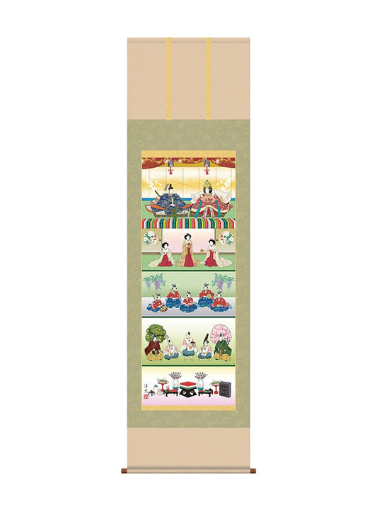 井川洋光 五段飾り雛 尺五