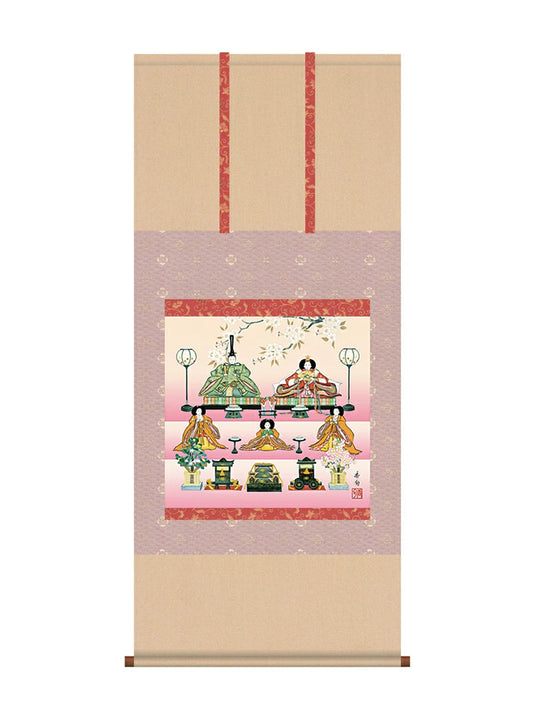 伊藤香旬 段飾り雛 尺五