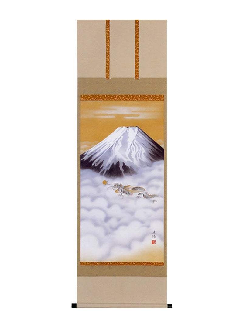 河村東陽 富士越龍 尺五