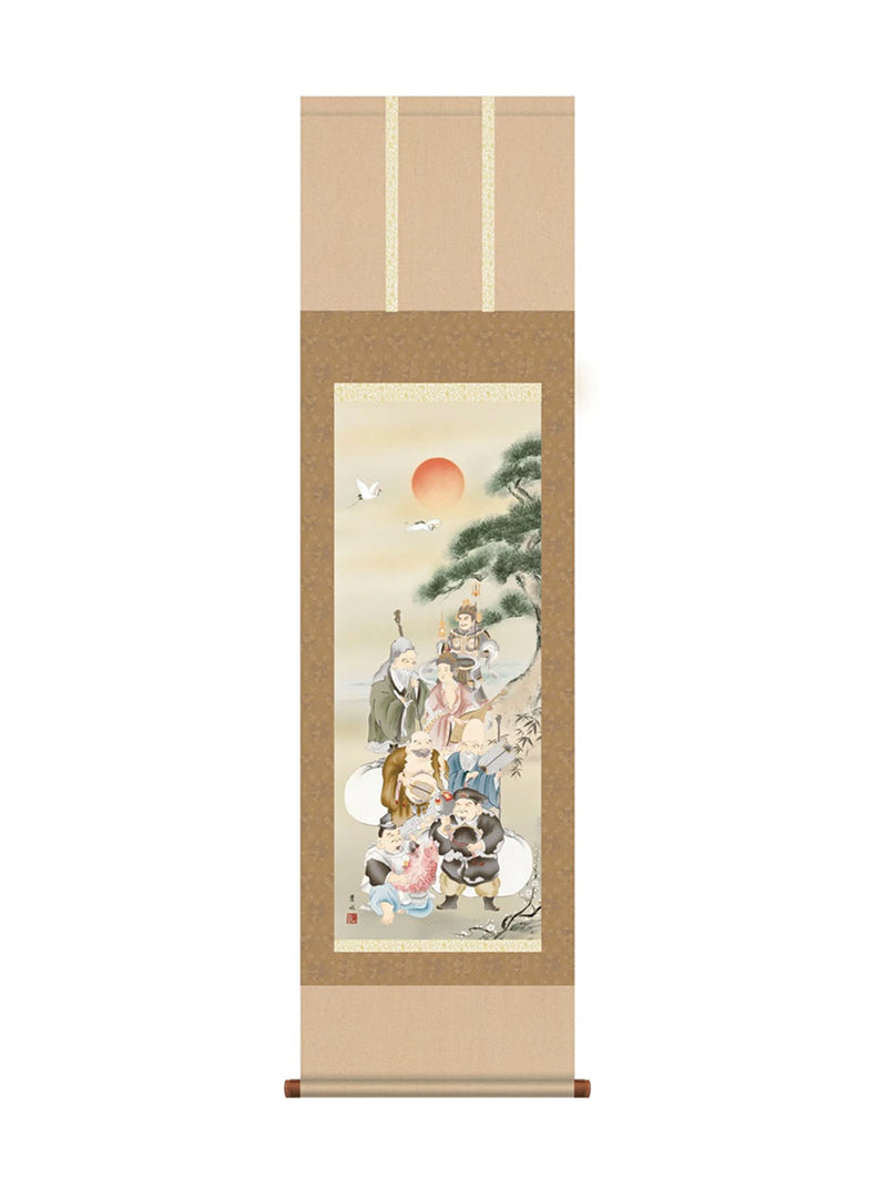 緒方葉水 七福神 尺三