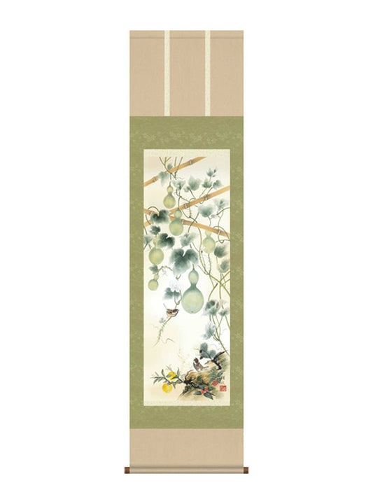 伊藤翔風 開運六瓢息災図 尺三