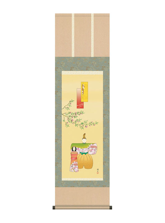 伊藤渓山 立雛 尺三